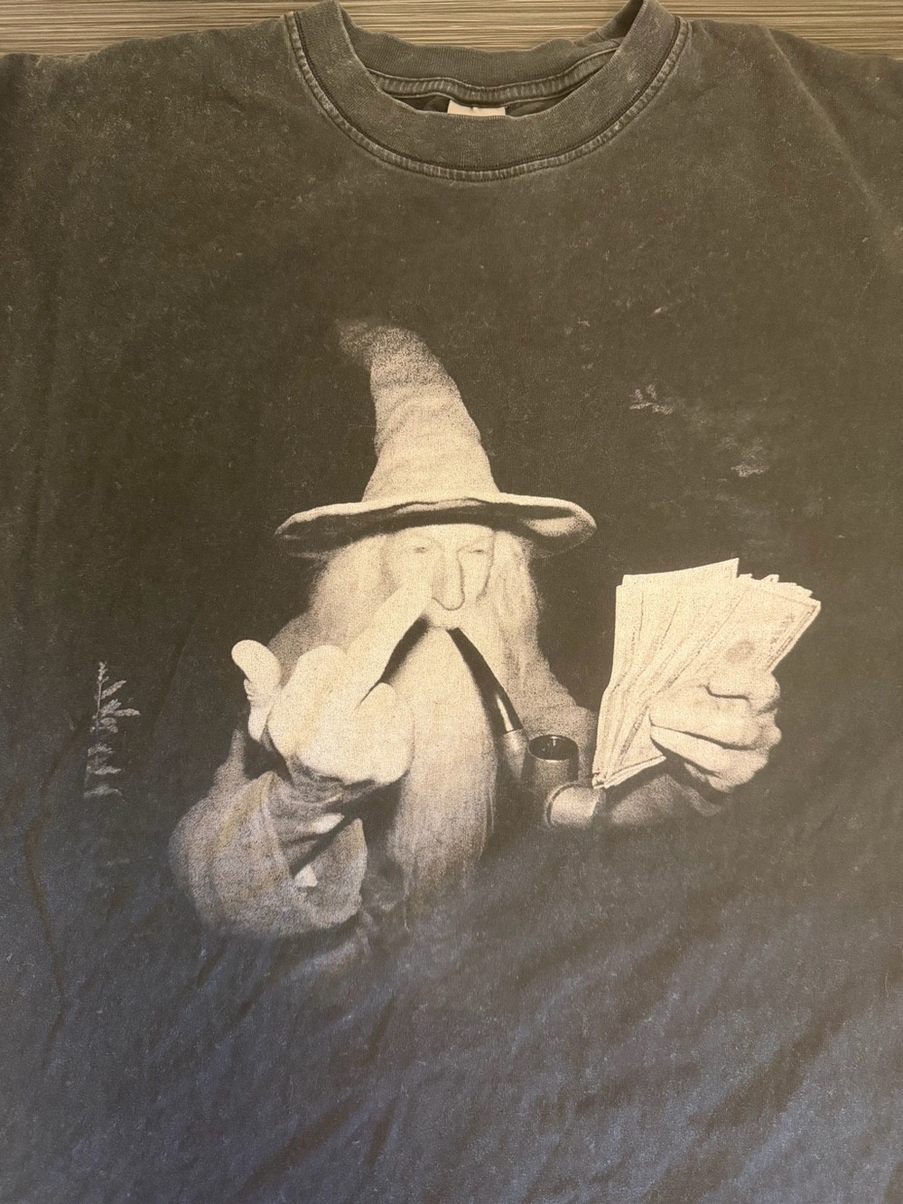 Gandalf Lord of the Rings Wizard Funny Graphic Tee 100% Cotton XL - Picture 3 of 3